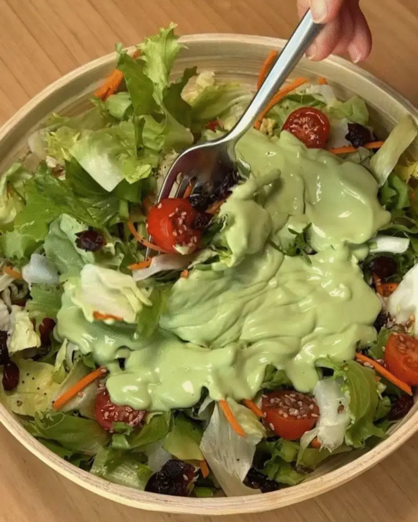 Ensalada con salsa